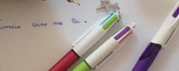 stylo Bic 4 couleurs